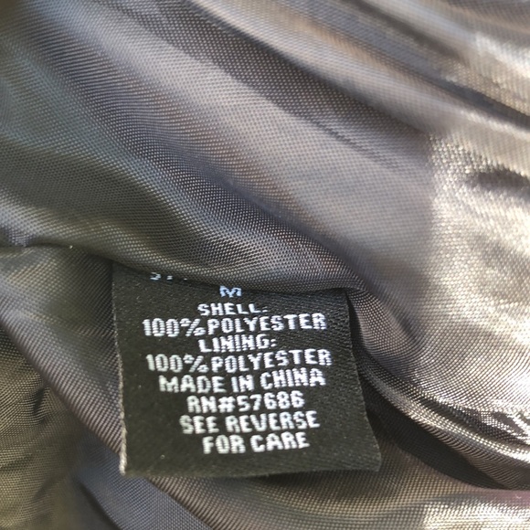 Fashion Nova Holographic Unicorn Puffer Jacket - Picture 10 of 10